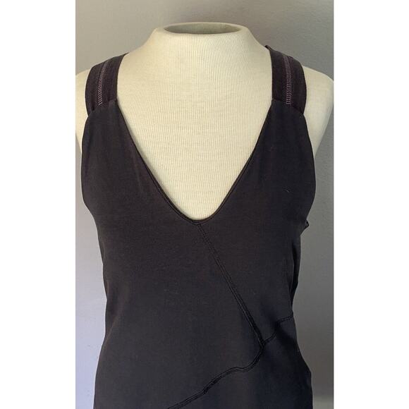 Title Nine Sundress Sz S Shelf Bra Black Racerback Tennis Pickleball Athletic - Picture 2 of 14